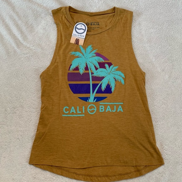 Cali Baja Life Women’s Sleeveless Tank Top Size Medium - Picture 4 of 15